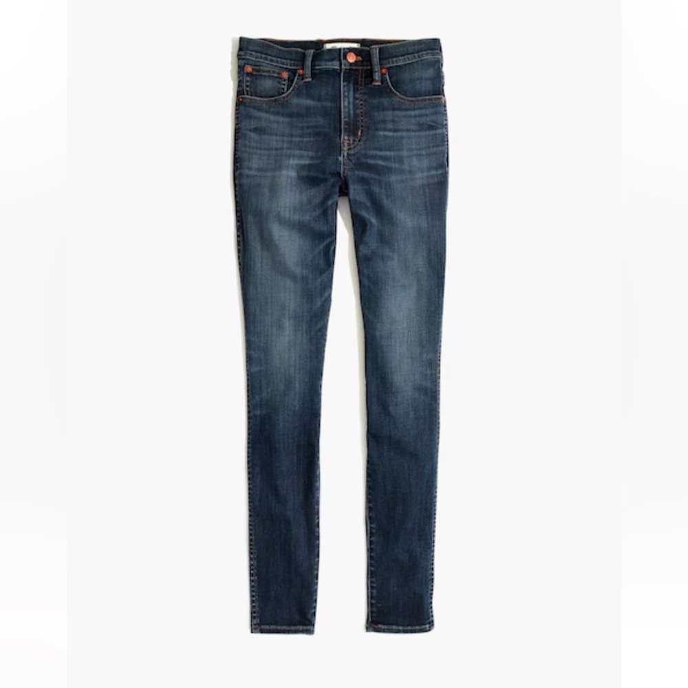 Madewell 10" High-Rise Skinny Jeans Danny Wash TENCEL Denim Edition Sz 30